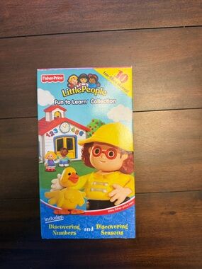 Fisher-Price Little People Fun to Learn VHS